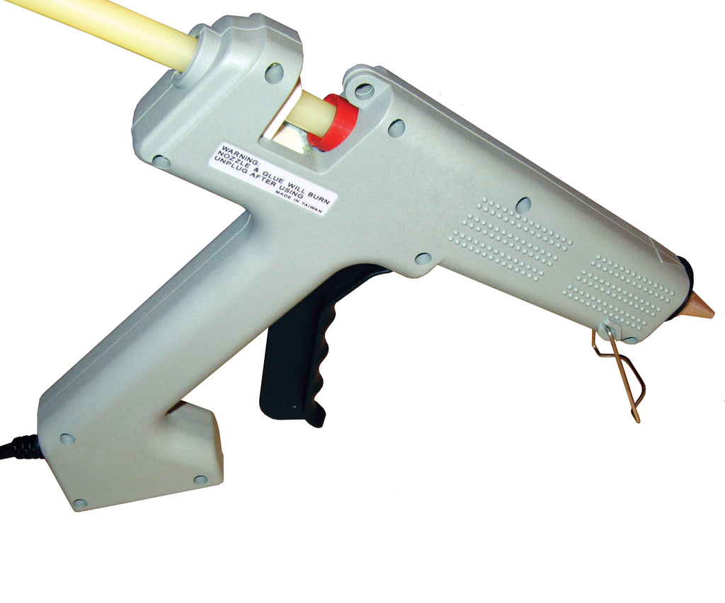 HMG-IND Industrial Duty Hot Melt Glue Gun, 100 watt for 1/2 diameter –  Gluefast